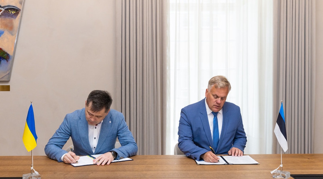 Estonia and Ukraine forge cooperation deal on cyber and physical infrastructure security
