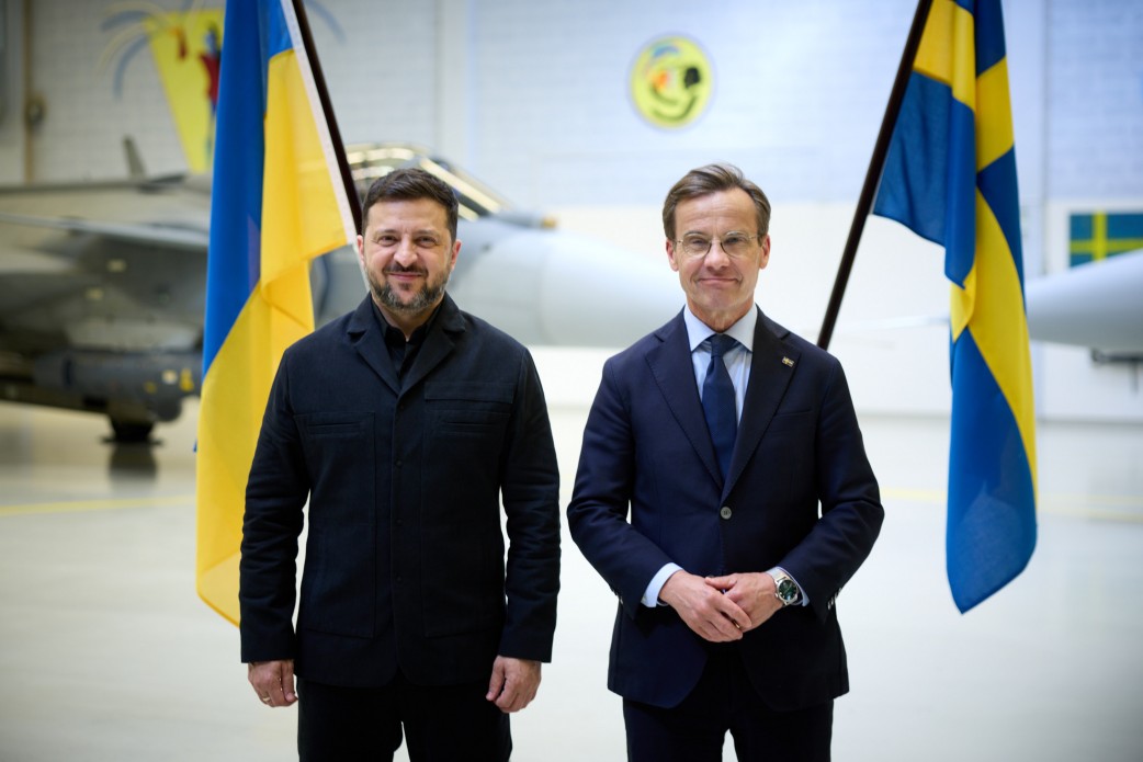 Sweden commits Gripens and $2.7 billion package to Ukraine
