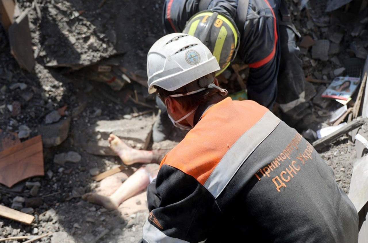 Death toll in Dnipro rises to 12 after Russian night attack, including two children