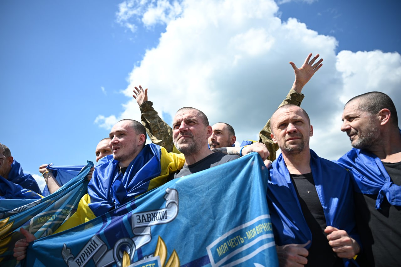 186 Ukrainians have returned from Russian captivity