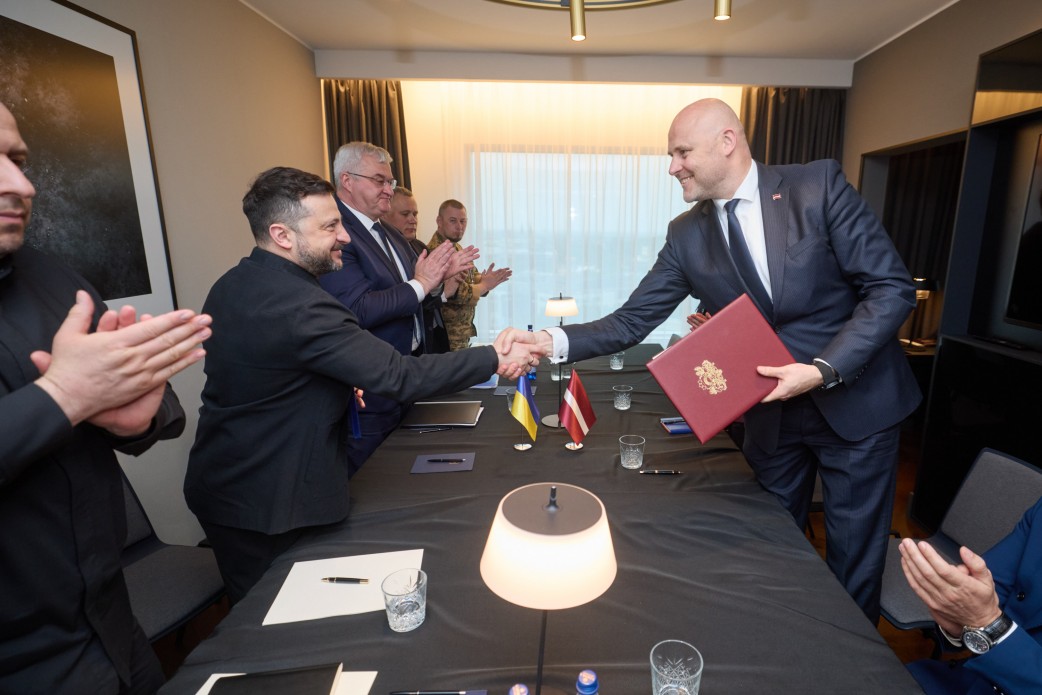 Ukraine and Latvia sign Drone Deal