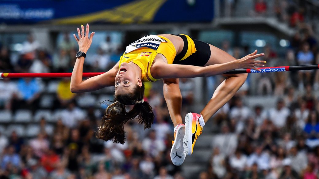 Yaroslava Mahuchikh wins FBK Games 2026 in the Netherlands with 1.94m