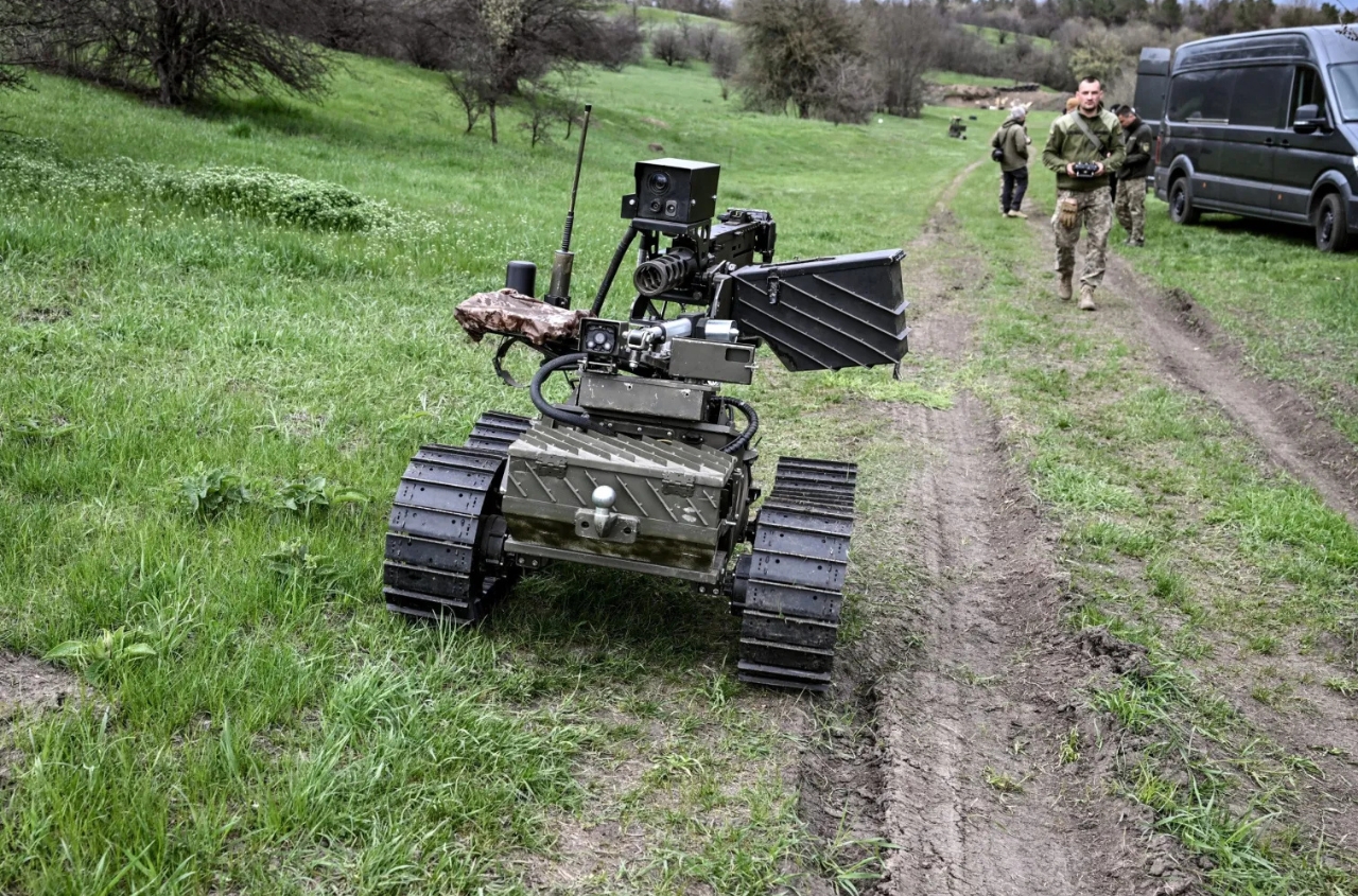 Ukraine’s Defense Forces used ground robotic systems for 16,600 missions in June