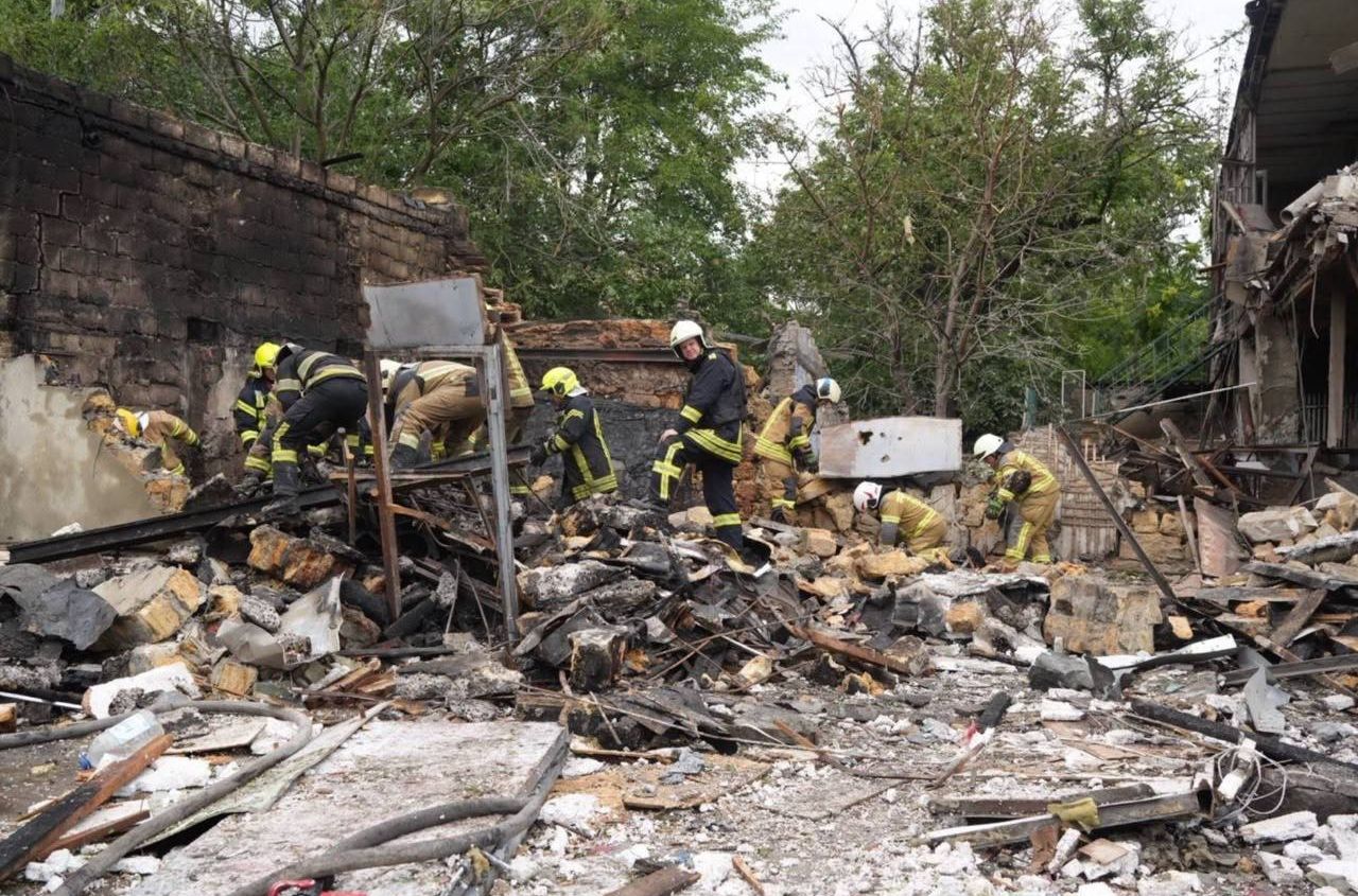 Russian forces attacked a residential area in Odessa