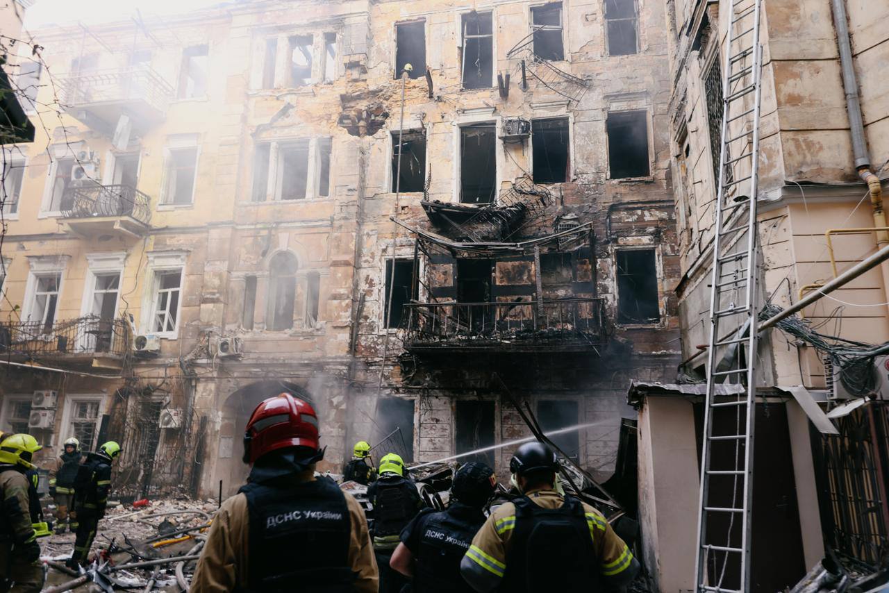14 injured in Russian strike on Odessa