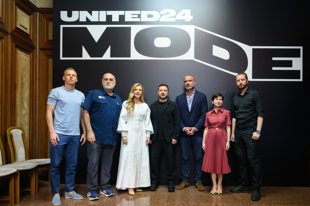 UNITED24 ambassadors arrive in Kyiv ahead of Ukraine’s Independence Day