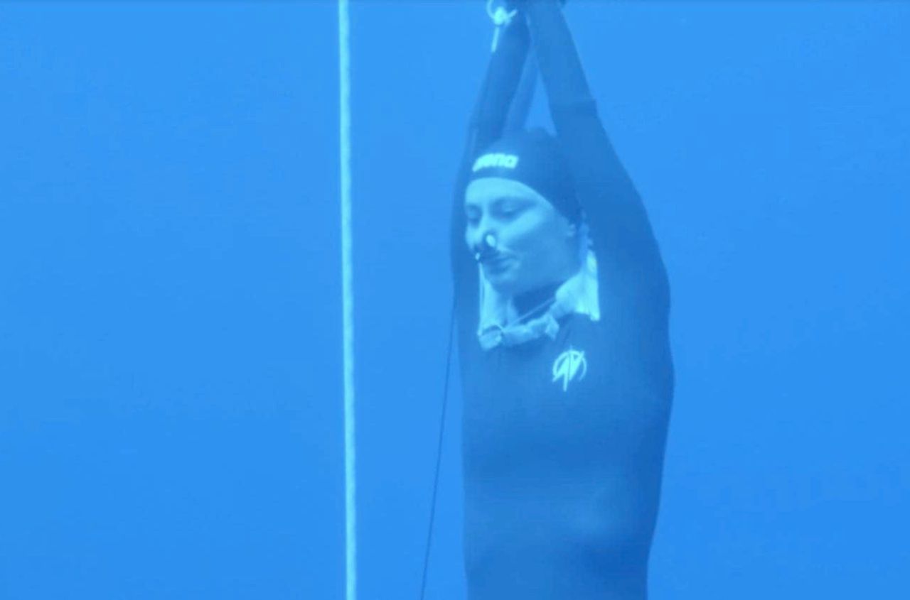 Ukrainian freediver Kateryna Sadurska wins second gold at 2026 World Championships