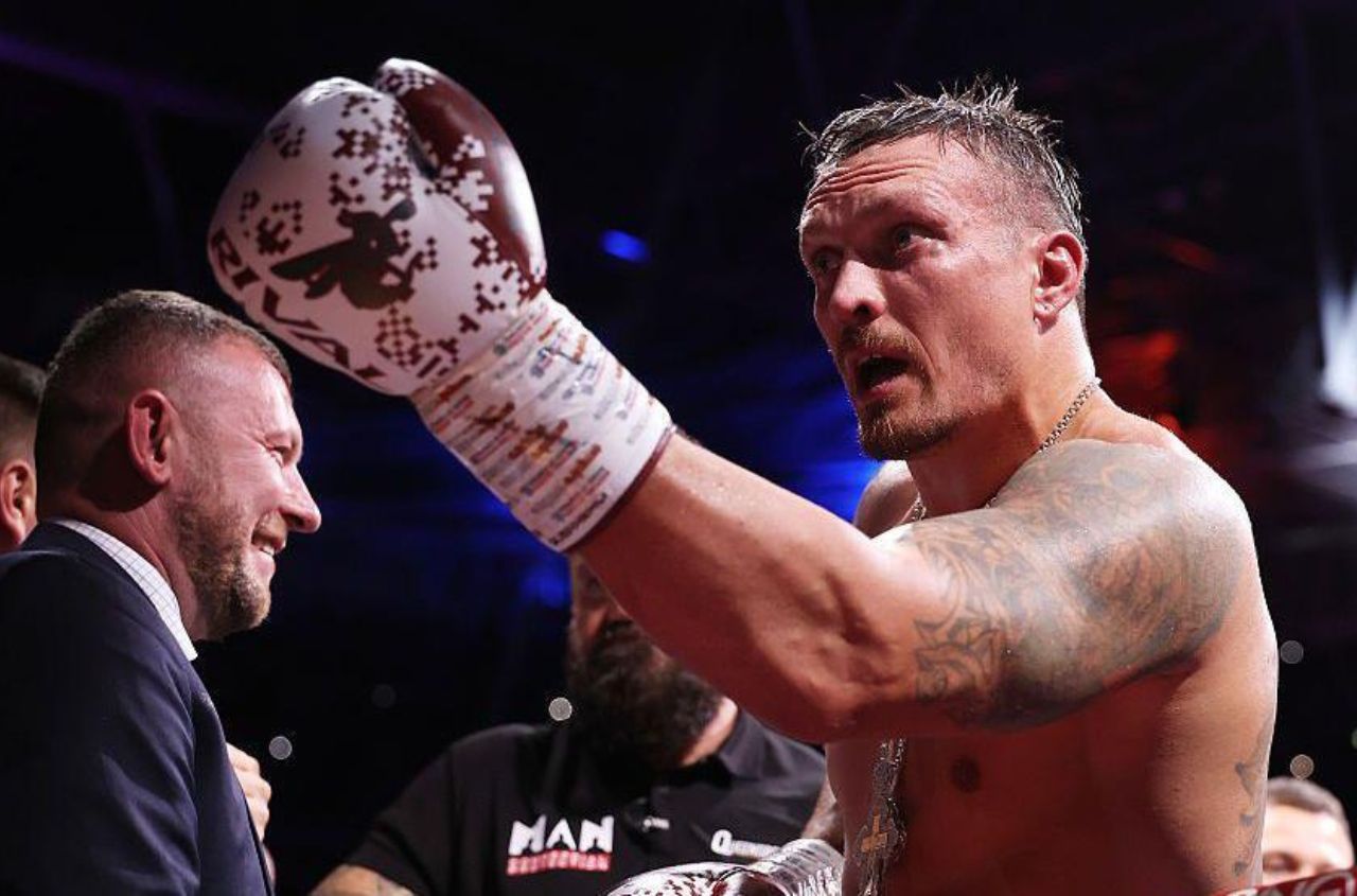 Oleksandr Usyk considers Las Vegas farewell fight against Deontay Wilder