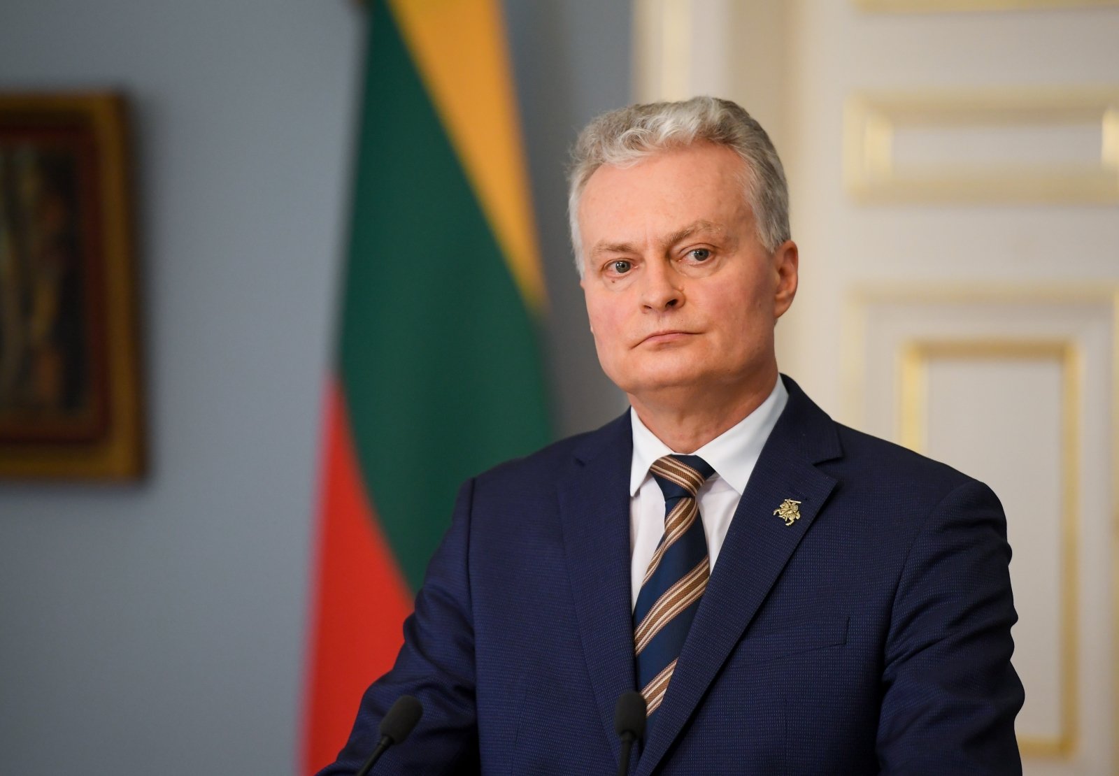 Gitanas Nauseda: Ukraine peace talks may resume next spring