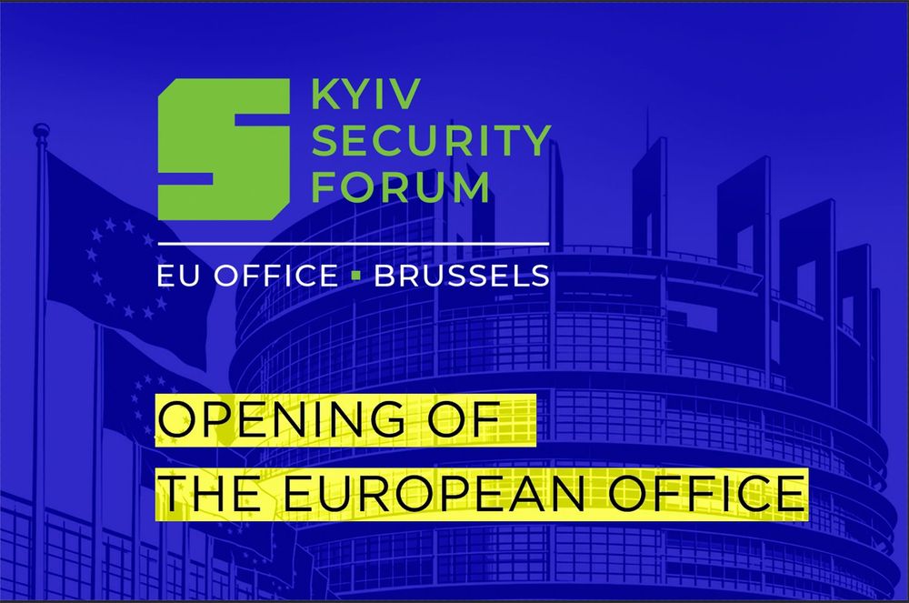 Kyiv Security Forum establishes permanent EU Office in Brussels