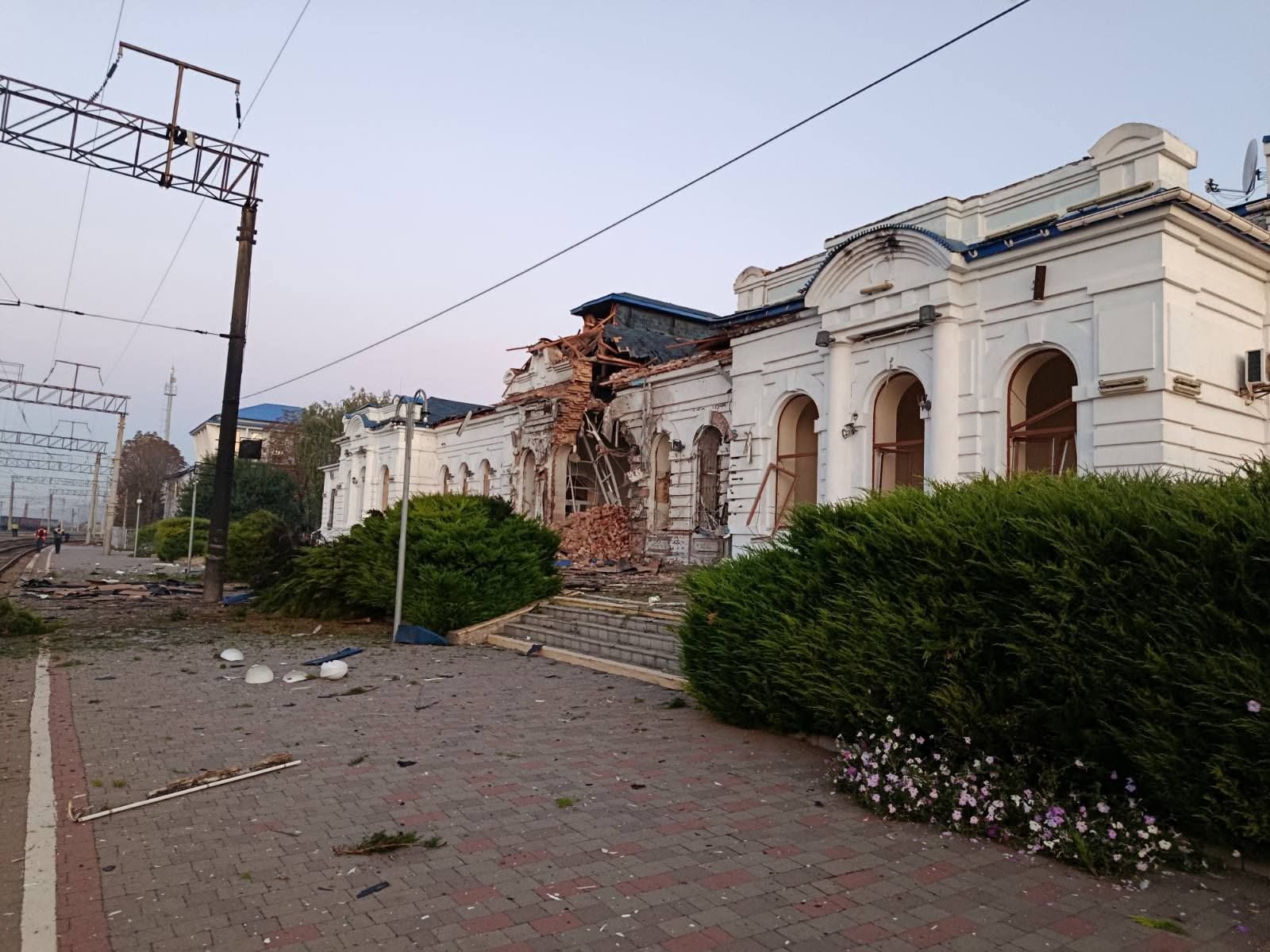 Ukrainian Railways reports 111 train stops amid Russian drone attacks