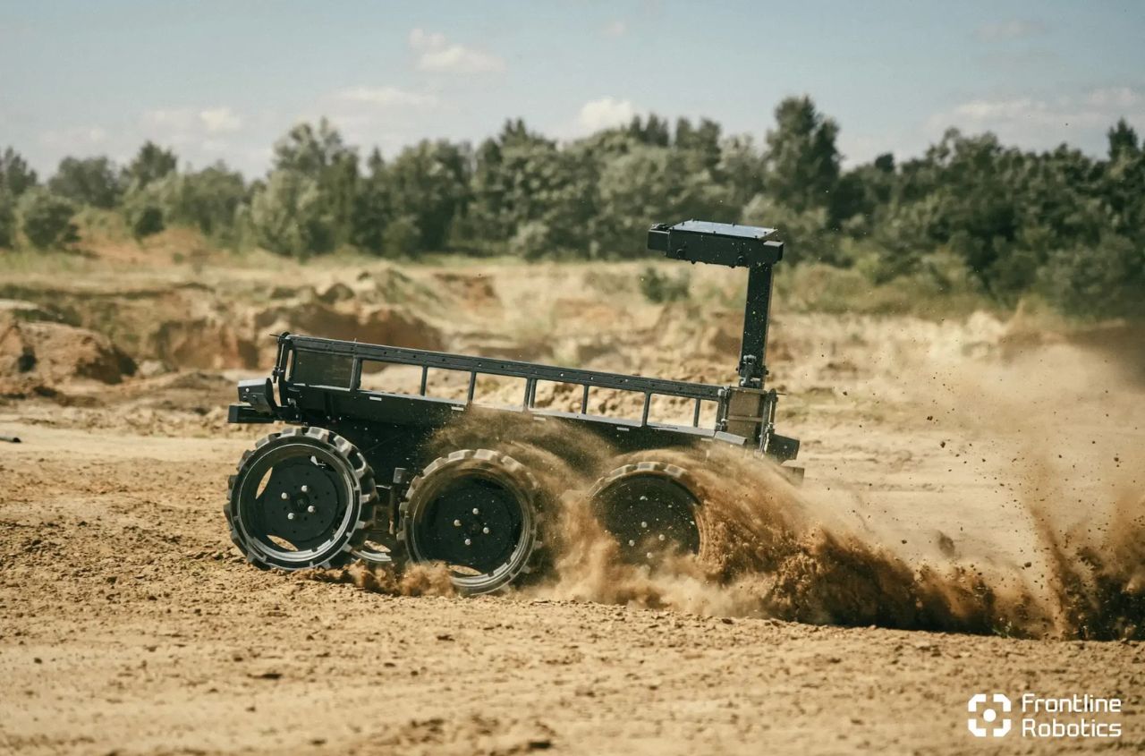 Meet Frodo! Frontline Robotics unveils six-wheeled ground robot