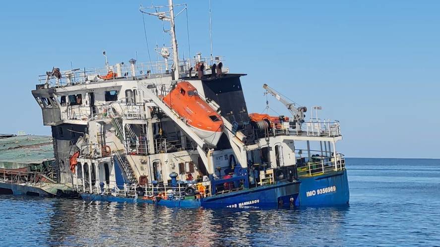 Russian drones sink Turkish-owned grain vessel in neutral Black Sea waters