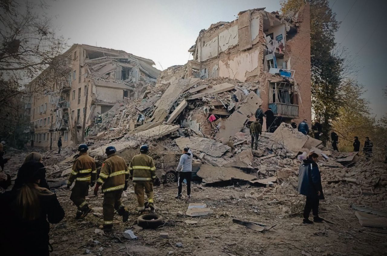 Russian missile strike on apartment building in Pryluky kills 18 and injures at least 55