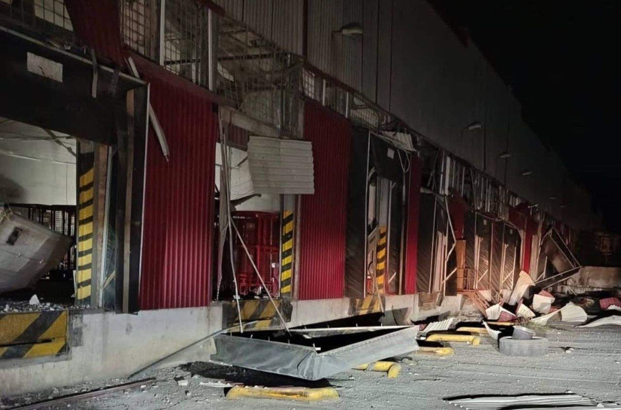 Postal logistics facility damaged in Russian attack on Odessa region