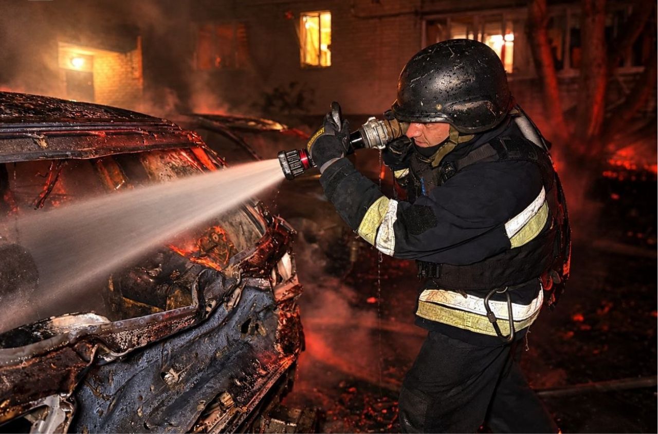 Russia launches massive attacks across Ukraine, killing 9 and injuring at least 45